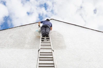 Peinture extérieure à Guémappe — façades et ravalement
